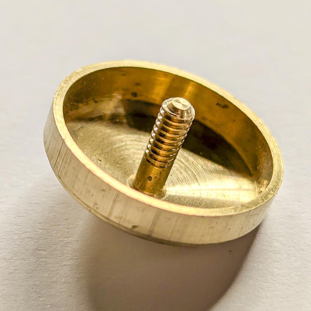 Rosace laiton Ø 20mm