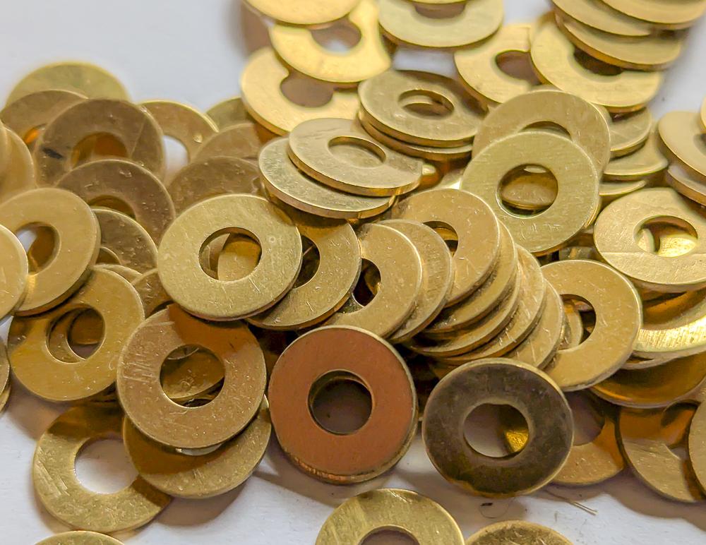 Rondelle laiton 4/10/8